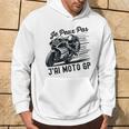 Je Peux Pas J'ai Moto Gp Courses Motos Motard Humour Moto Sweat à capuche Lifestyle