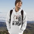 Kpop Merch Cute Bunny Can't Hear You I'm Listening K-Pop Hoodie Lifestyle