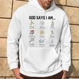 Lab Tech God Says I Am Lab Week 2024 Medical Assistant Hoodie Lifestyle