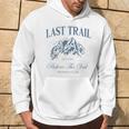 Last Trail Before The Veil Bachelorette Party Hiking Bridal Hoodie Lifestyle