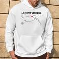 Le Mont Ventoux Serpentines France Cycling Hoodie Lebensstil