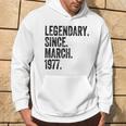 Legendary Since March 1977 Hoodie Lifestyle