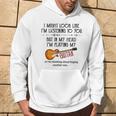 I Might Look Like I'm Listening To You Playing Music Guitar Hoodie Lifestyle