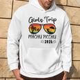 Machu Picchu Peru Girls Trip 2024 Hoodie Lifestyle
