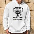 Masters Mastered It Graduate Master Degree Graduation Hoodie Lifestyle