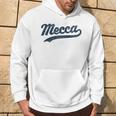 Mecca Saudi Arabia Vintage Sports Graphic Hoodie Lifestyle