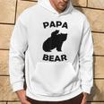 Papa Bear Baby Cub Für Papa Zumatertag Kapuzenpullover Lebensstil