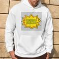 Pre-School Pre-K Superhero Comic Book Style School Hoodie Lifestyle