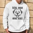 Real Have Dogs Hunde Hunde Papa Dog Geschenkidee Kapuzenpullover Lebensstil