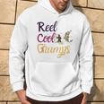 Reel Cool Grumps Vintage Fishing Father's Day Hoodie Lifestyle