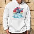 Retro Whale Kapuzenpullover Lebensstil