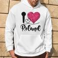 Roland I Love Roland I Love Roland Hoodie Lebensstil