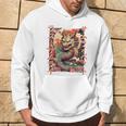 Rückenprint Samurai-Drachenkrieger Japanischer Ninja Kawaii Kapuzenpullover Lebensstil