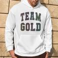 Sports Team Gold Field Day Go Spirit Summer Camp Game 2024 Hoodie Lifestyle