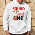 Squad The Sweet One Strawberry Birthday Family Party Hoodie Lifestyle