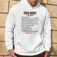 Stag Do Bachelor Party Dares Checklist Game Hoodie Lifestyle