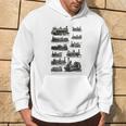 Steam Engine Train Vintage Steam Train Locomotiv Hoodie Lifestyle