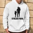 Stolzer Papa Sohn Und Tochterater Papi Kapuzenpullover Lebensstil