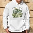 Support Your Local Farmers Market Vintage Tractor Retro Hoodie Lifestyle
