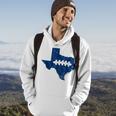 Texas Laces Dallas Football Fan Hoodie Lifestyle