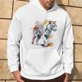 Tigre Colorido Arte Zoo Animal Tigre Sudadera Estilo de vida
