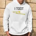 I Toot Marching Band Concert Band Trombone Hoodie Lifestyle