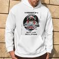Usa 2024 Solar Eclipse Astronaut Space Photography Hoodie Lifestyle