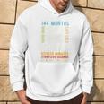 Youth 12Th Birthday 12 Years Old Vintage Retro 144 Months Hoodie Lifestyle