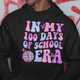 In My 100 Days Of School Era Retro Disco 100Th Day Of School Hoodie Personalized Gifts