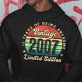 17 Year Old Vintage 2007 Limited Edition 17Th Birthday Hoodie Personalized Gifts