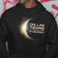 2024 Solar Eclipse Dallas Texas Souvenir Totality Hoodie Unique Gifts