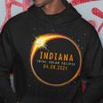 2024 Solar Eclipse Indiana Usa Totality Hoodie Unique Gifts