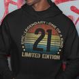 21 Year Old Limited Edition Vintage 21St Birthday Hoodie Funny Gifts