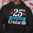 25Th Anniversary Cruise His And Hers Matching Couple Hoodie Unique Gifts