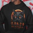 40824 Total Solar Eclipse 2024 Buffalo York Hoodie Funny Gifts