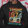 50 Year Old Vintage 1974 Limited Edition 50Th Birthday Hoodie Personalized Gifts