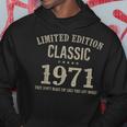 51 Year Old Vintage Limited Edition 1971 Classic Car Bday Hoodie Unique Gifts