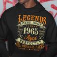 58Th Birthday 58 Years Old Vintage Legends Born In 1965 Hoodie Unique Gifts