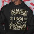 60Th Birthday 60 Years Old Vintage Legends Born In 1964 Hoodie Personalized Gifts
