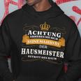 Achtung Seine Majestät Der Johnmeister Hoodie Lustige Geschenke