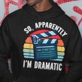 Acting Student Broadway Drama Student Dramatic Theater Hoodie Unique Gifts