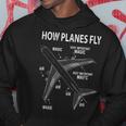 Aeroplane Aviator Pilot Hoodie Lustige Geschenke