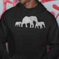 Africa Safari Family Animal Lover Zoo Keeper Elephant Hoodie Personalized Gifts