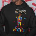 African Black Autistic Boy Kid Toddler Autism Awareness Asd Hoodie Unique Gifts