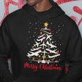 Airplane Christmas Tree Merry Christmas Most Likely Pilot Hoodie Personalized Gifts
