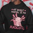 Ajolote Animal Lindo Anfibio Exótico Salamandra Axolotl Sudadera Regalos divertidos