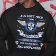 Als Gott Michor 18 Jahren Schuf Grinste Er 18Th Birthday S Hoodie Lustige Geschenke