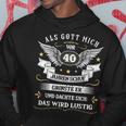 Als Gott Michor 40 Jahren Schuf Grinste Er Das Wird Lustig Als Gott Kapuzenpullover Lustige Geschenke