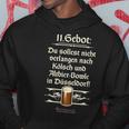 Altbier 11 Gebot Original Düsseldorfer Altbier Kapuzenpullover Lustige Geschenke