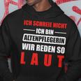 Altenpflege Professions Altenpflegerin Laut Kapuzenpullover Lustige Geschenke